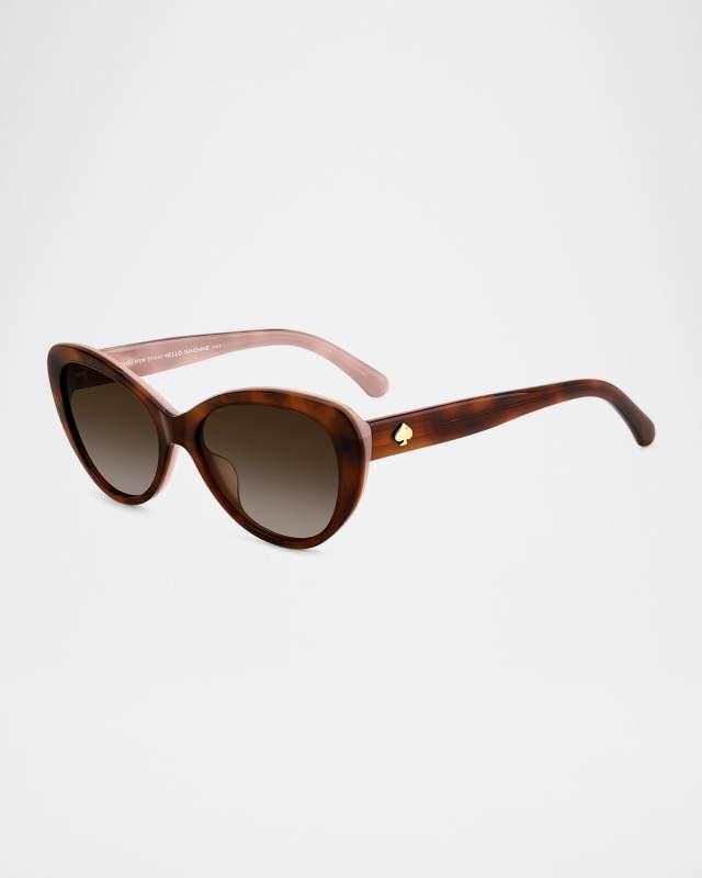 josi cat-eye acetate sunglasses
